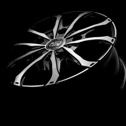 MSW 48VAN gloss black smontato vista laterale 2