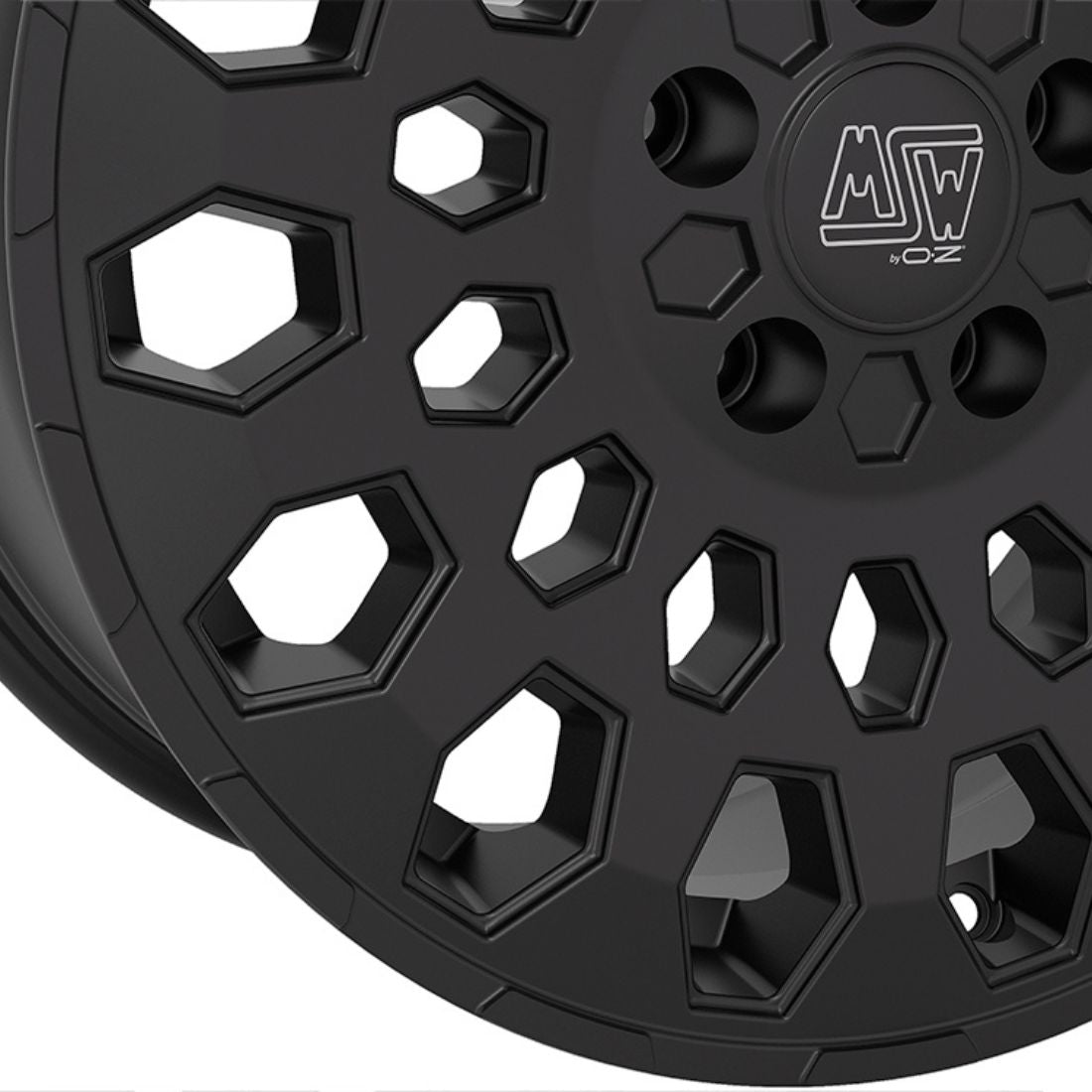 MSW 99VAN matte black dettaglio inferiore
