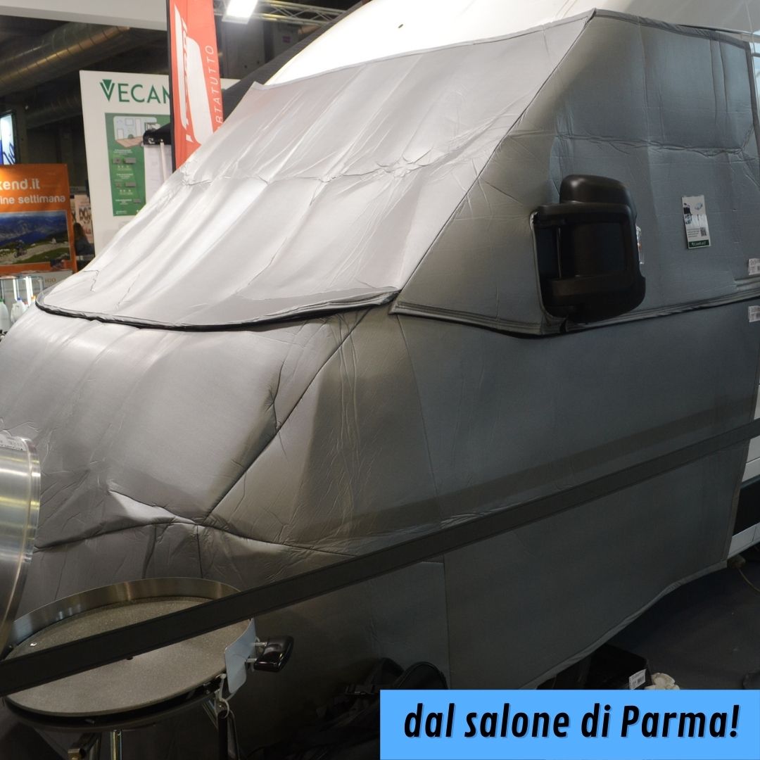 NRF oscurante termico esterno camper al Salone di Parma 2