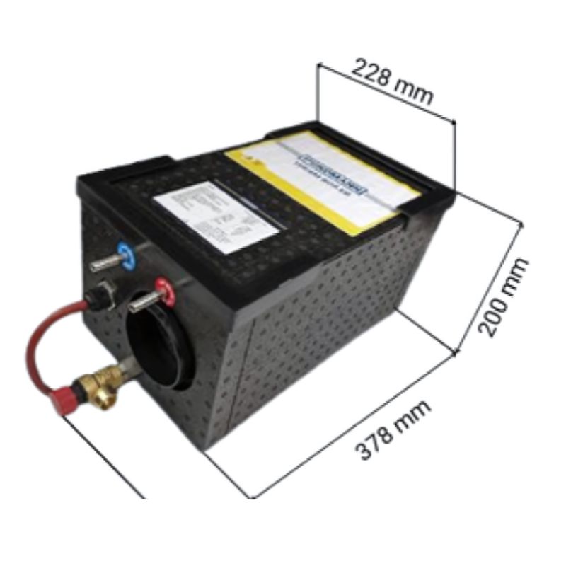 Pundmann Therm Air 6L disegno tecnico misure