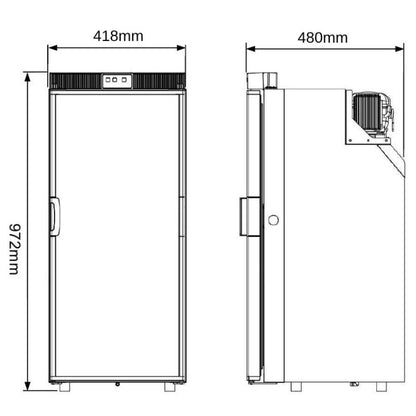RV BASIC - RCN90 disegno tecnico misure