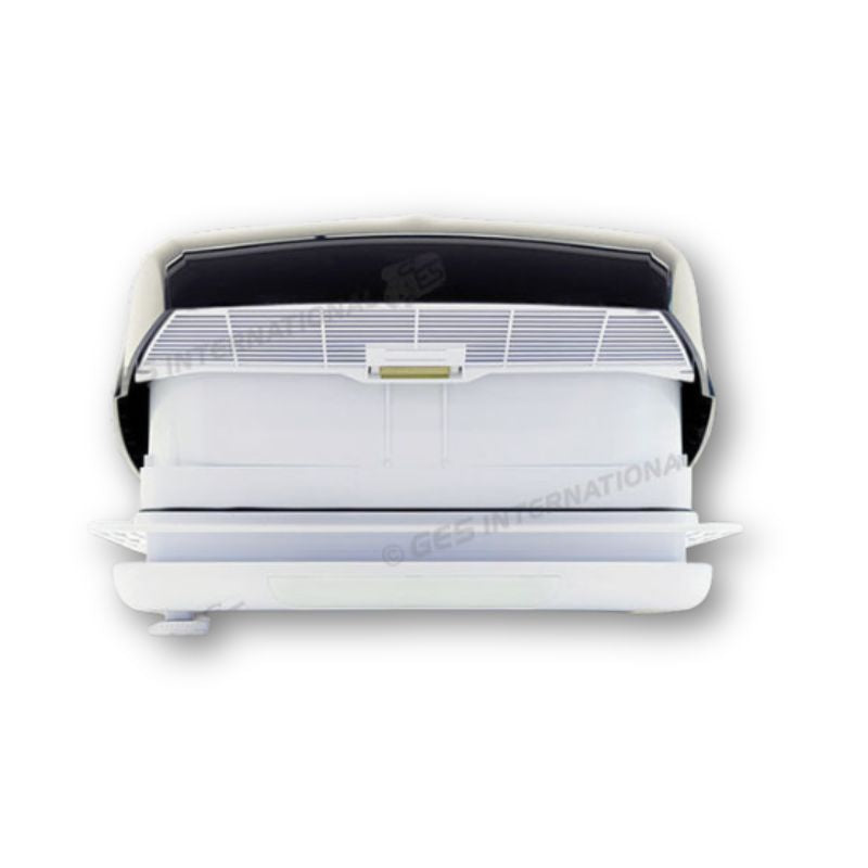 RV Basic EXTRAFAN cupola nera vista frontale