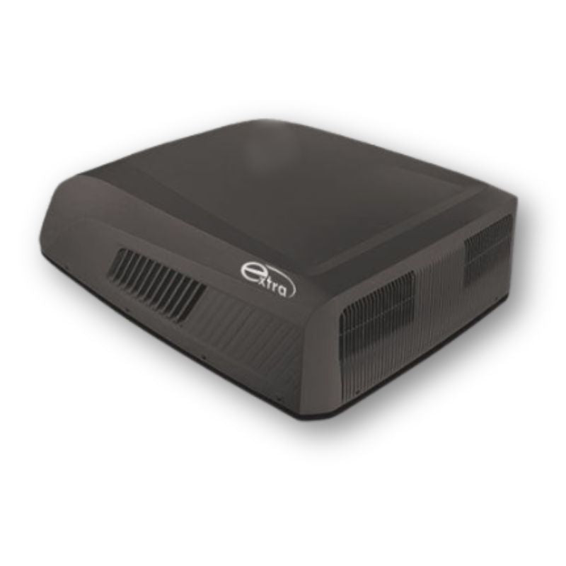 RV Basic ExtraClima 9000BTU/H nero vista da dietro