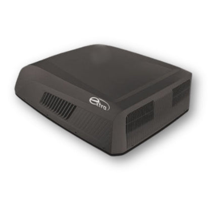 RV Basic ExtraClima 9000BTU/H nero vista da dietro