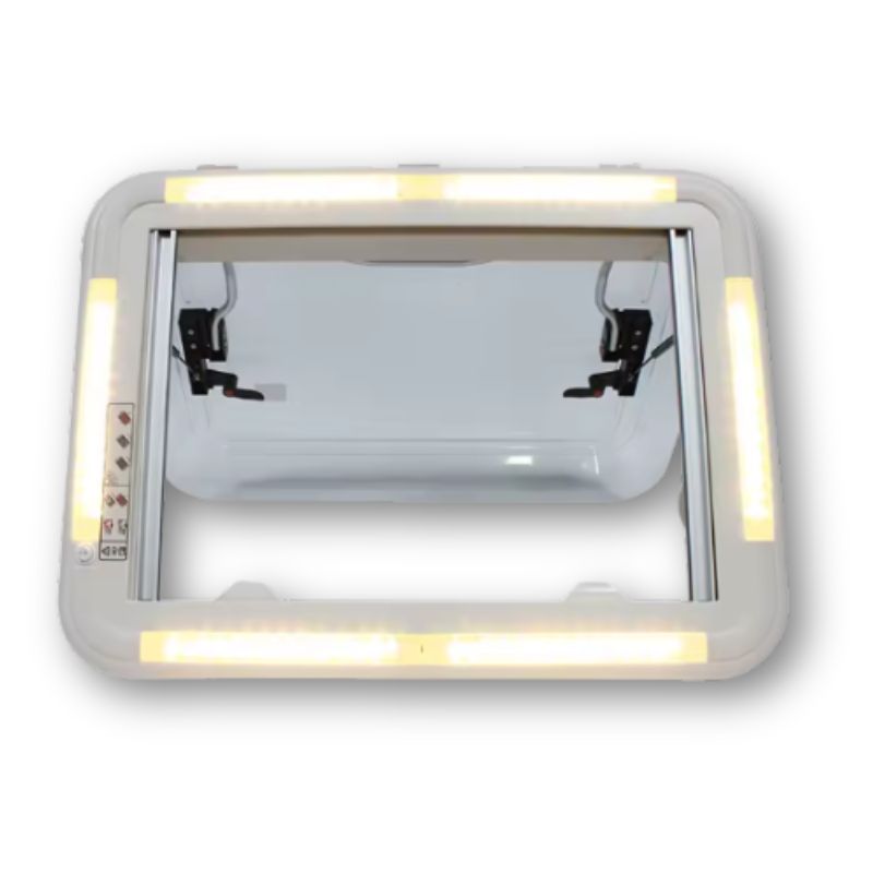 RV Basic ExtraVent 70 oblò panoramico 70x50cm luci LED interne