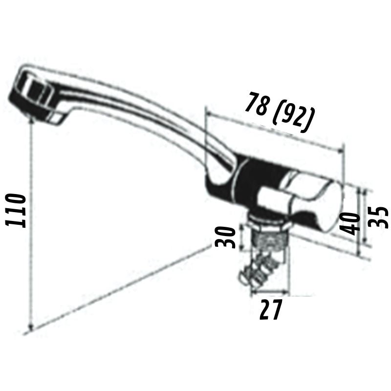 Reich - Style 2005 disegno tecnico misure