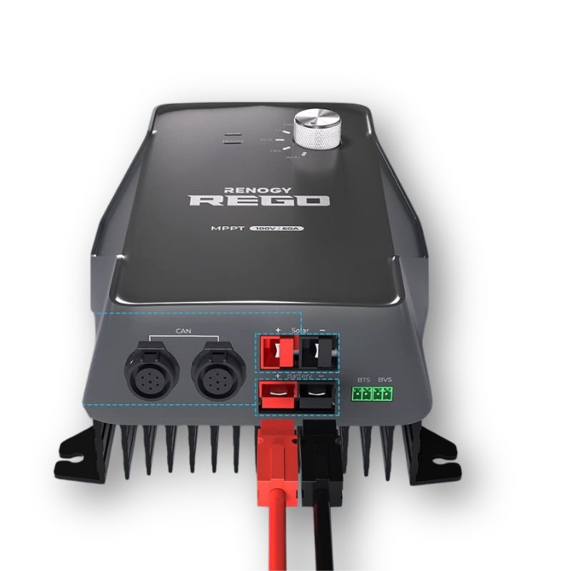 Renogy REGO 60A connessioni rapide spine Anderson