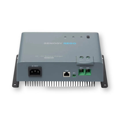 Renogy REGO caricabatterie 220V 12V 35A lato collegamenti