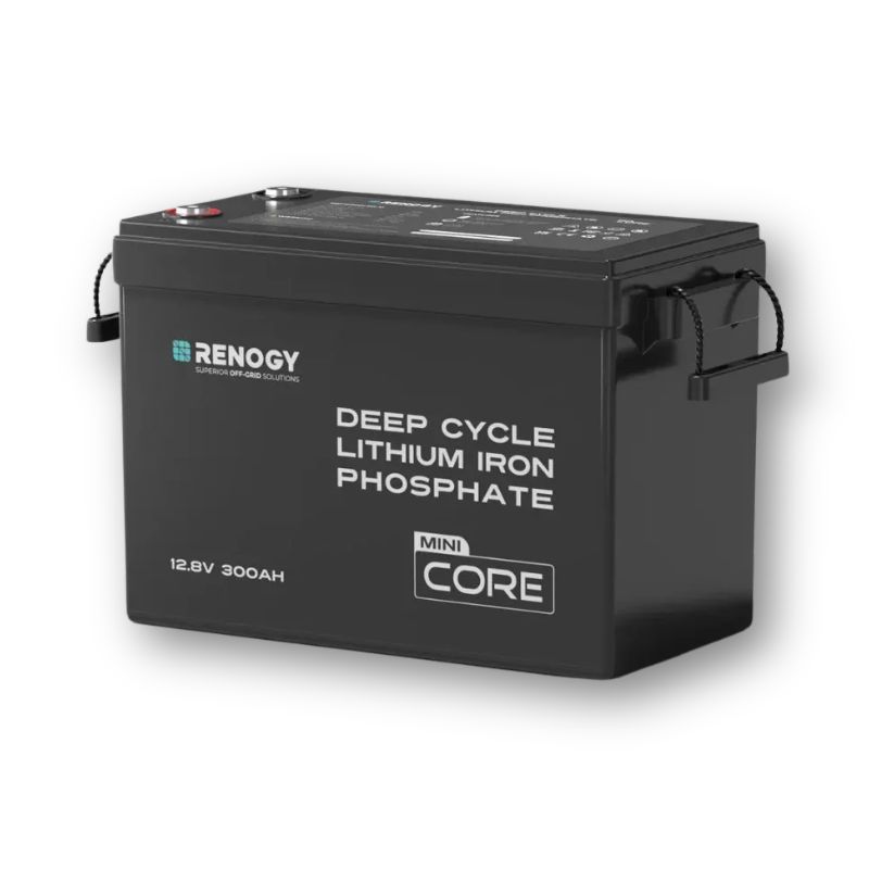 Renogy batteria litio Core Mini 300Ah 12,8V per camper