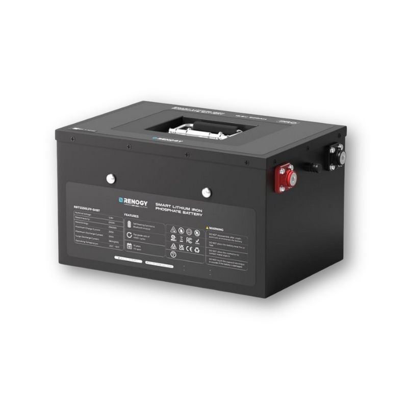 Renogy batteria litio Underseat 200Ah sotto sedile