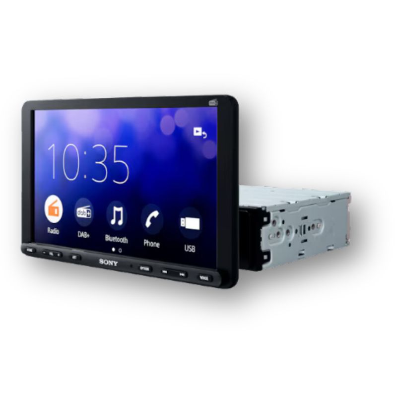 SONY - XAV - AX 8150 autoradio con mascherina per Fiat Ducato