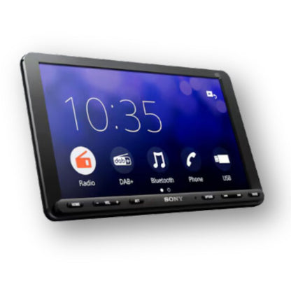 SONY - XAV - AX 8150 dettaglio display