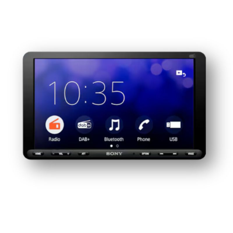 SONY - XAV - AX 8150 vista frontale display