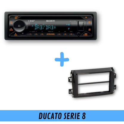 SONY MEX-N7300BD con mascherina per Ducato Serie 8