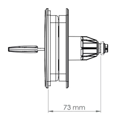 STS Oberholz Quadro disegno tecnico misure vista laterale