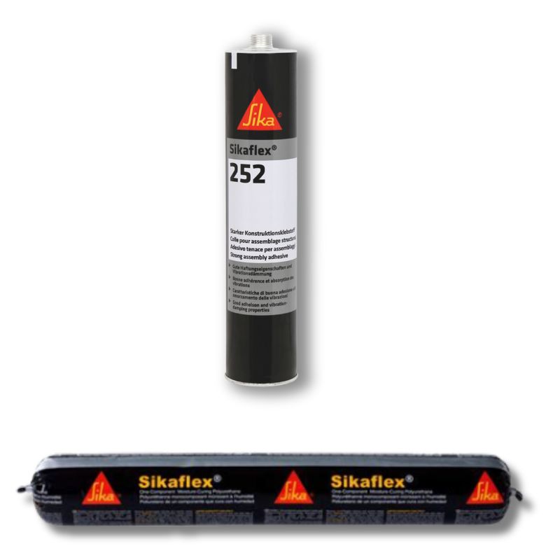 Sika Sikaflex 252 colla poliuretanica forte per camper