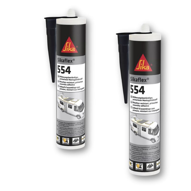 Sika Sikaflex 554 colla elastica forte per camper