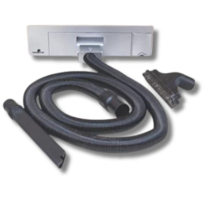 Sweepovac Kick Vac RV installato tubo collegato