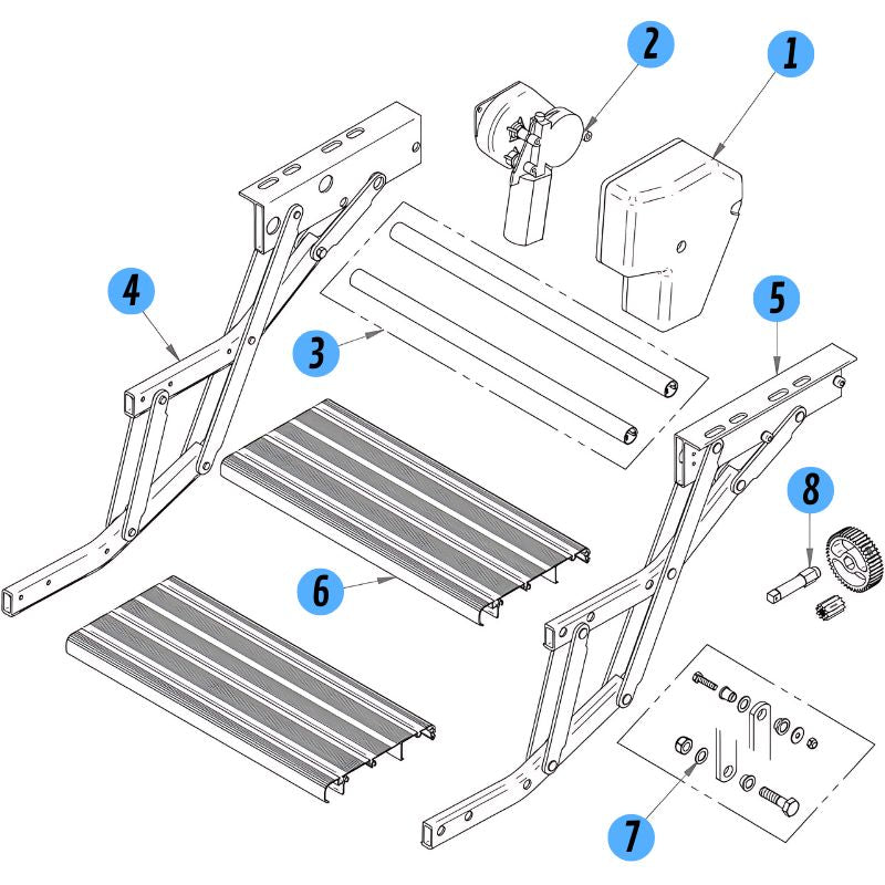 THULE - RICAMBI DOUBLE STEP