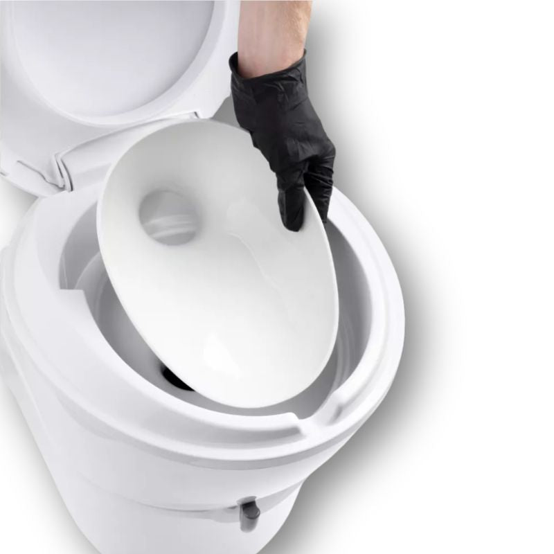 Thetford Twusch inserto in porcellana per WC a cassetta
