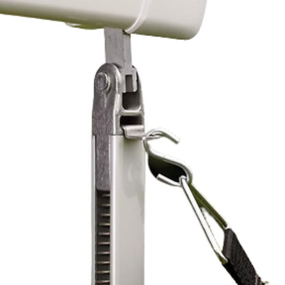 Thule Hold Down Side Strap Kit dettaglio gancio su gamba