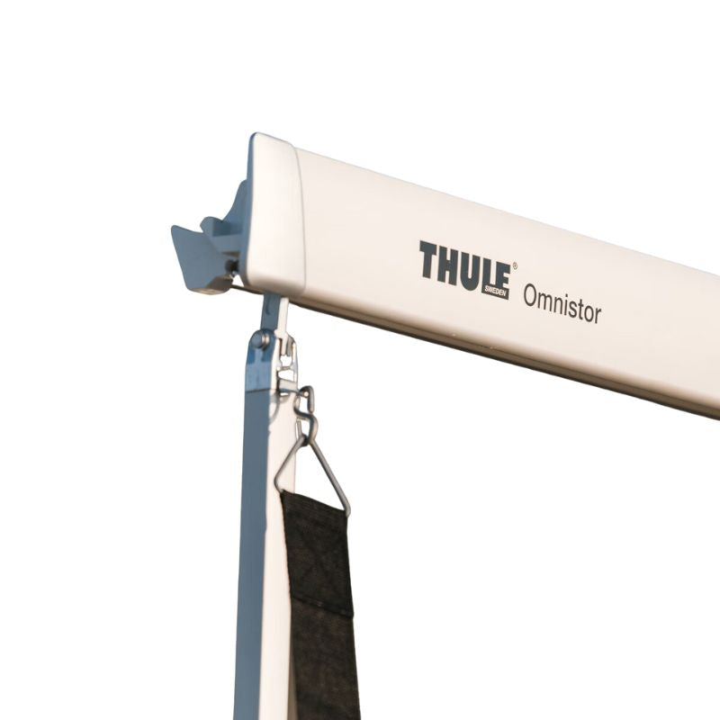 Thule Hold Down Side Strap Kit dettaglio gancio su gamba 2