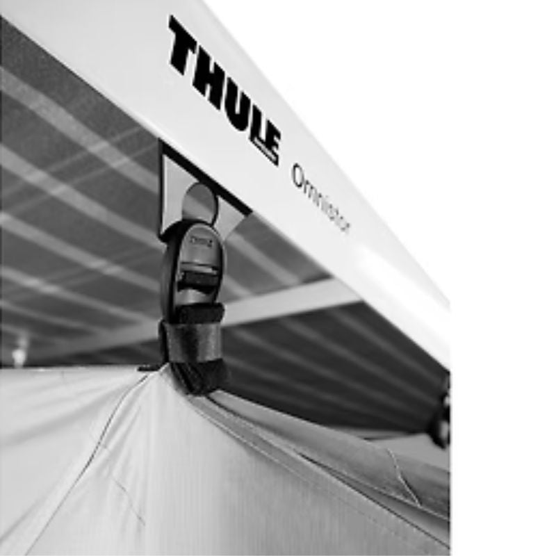 Thule QuickFit dettaglio aggancio al tendalino