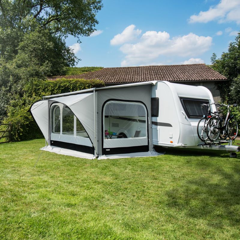 Thule QuickFit in uso con roulotte