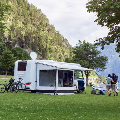 Thule Rain Blocker G2 in uso con camper