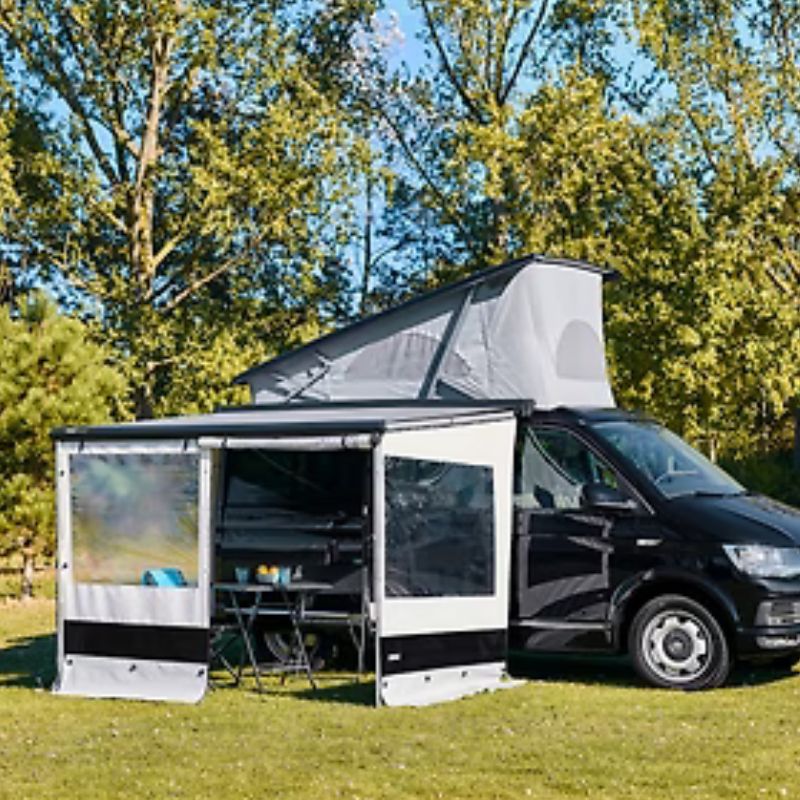 Thule Rain Blocker G2 in uso con minivan