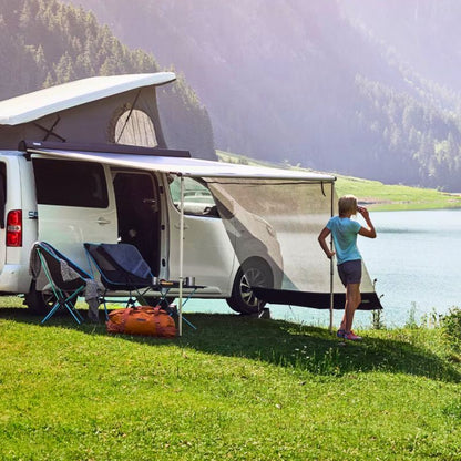 Thule Sun Blocker G2 Side in uso con minivan