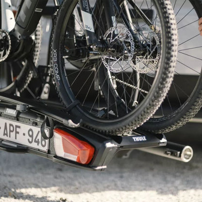 Thule VeloSwing dettaglio canalina portabici