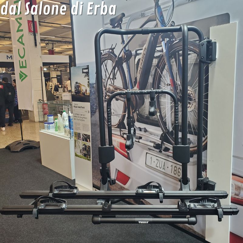 Thule VeloTrack Frame portabici per furgoni Ducato dal vivo