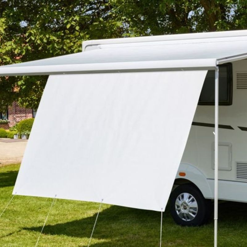 Thule View Blocker G2 Front in uso con camper