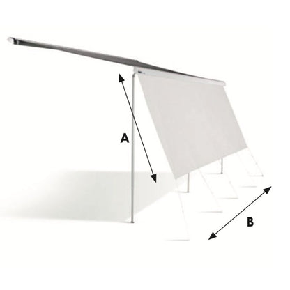 Thule View Blocker G2 Front misure A x B disegno