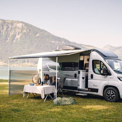 Thule Windscreen in uso con furgonato Ducato