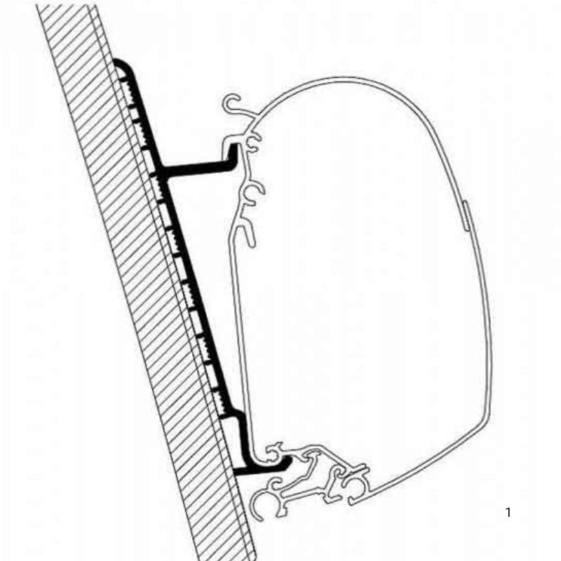 Thule adattatori per tendalini su furgoni Ducato H3