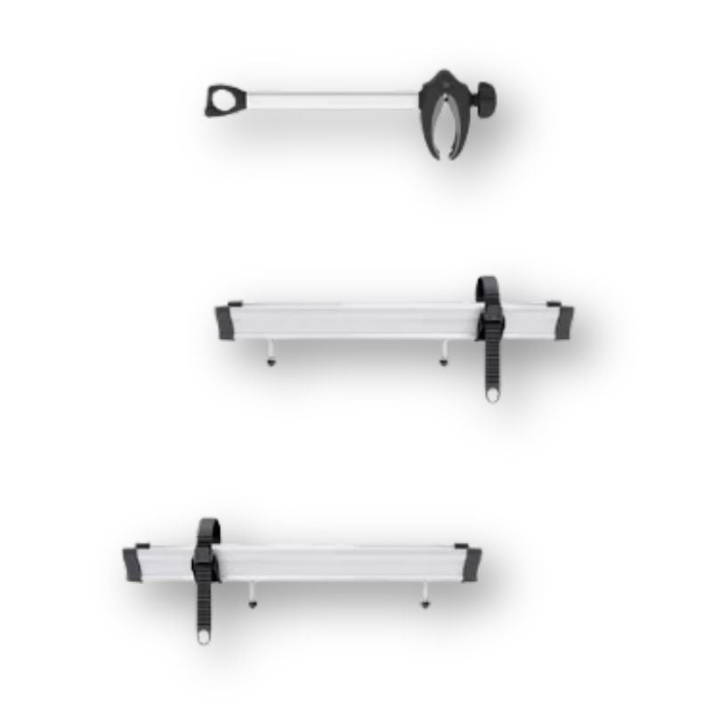 Thule kit aggiunta terzo binario portabici Caravan Superb