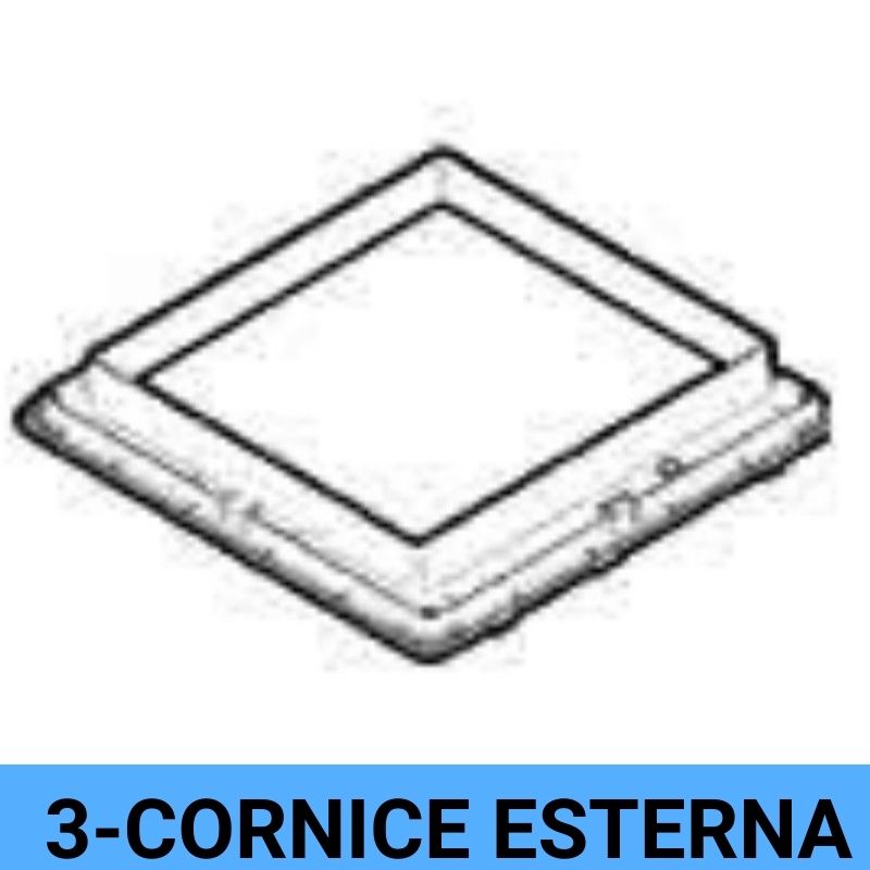Thule ricambi oblò Vent cornice esterna