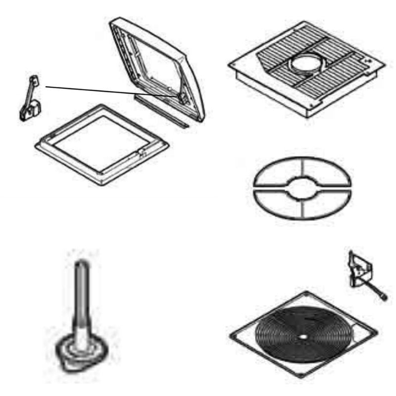 Thule ricambi per oblò Vent manuali e 12V dal 2004