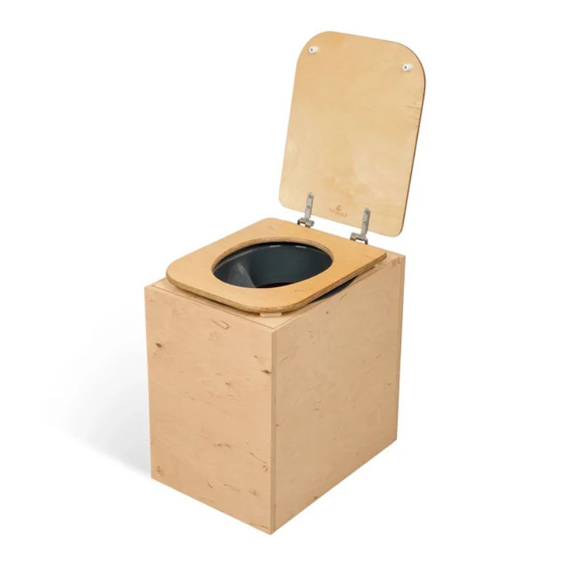 Trobolo Terabloem compost toilet in legno per camper