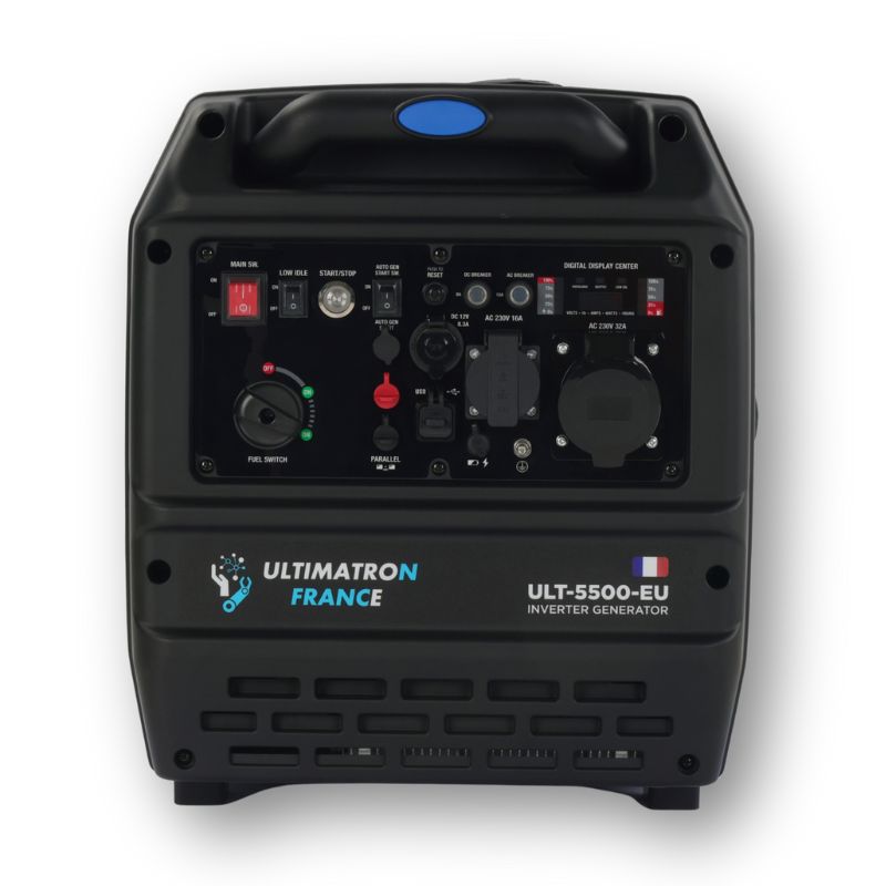 Ultimatron generatore 220V da 5.000W pannello frontale