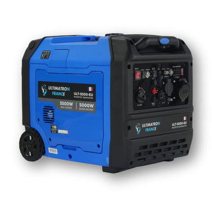Ultimatron generatore 220V da 5.000W vista laterale
