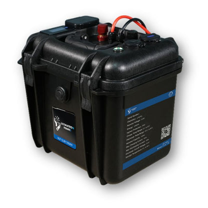 Ultimatron powerstation impermeabile 12V 100Ah lato destro
