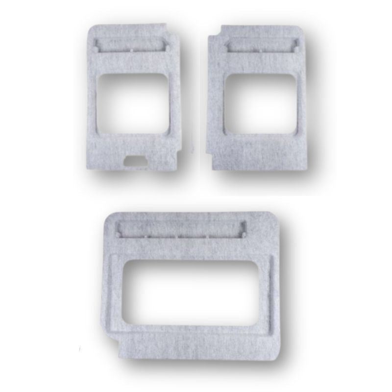 V-Flex per portelloni color grigio