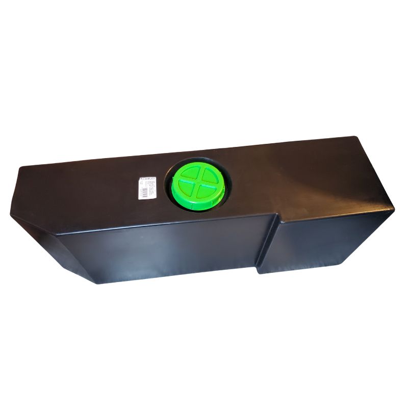 Vecam serbatoio sagomato corto nero 100L
