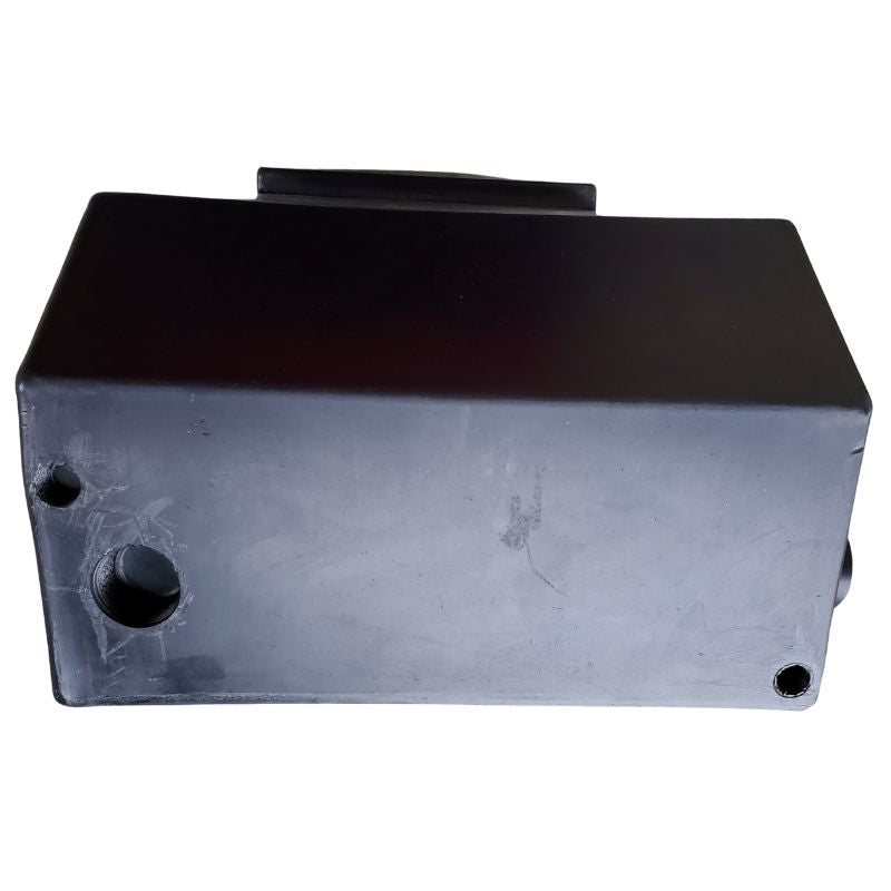 Vecam serbatoio sagomato corto nero 100L vista lato sotto