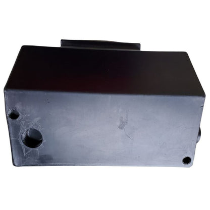 Vecam serbatoio sagomato corto nero 100L vista lato sotto