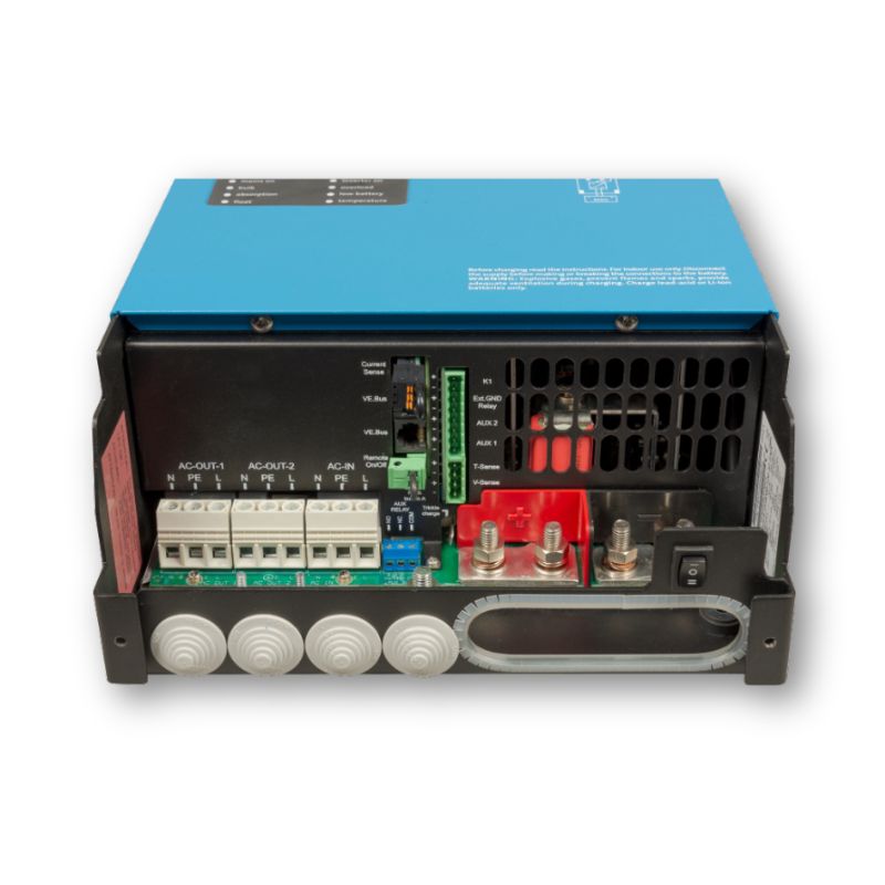 Victron Energy - MultiPlus II 12/3000/120 lato collegamenti aperto