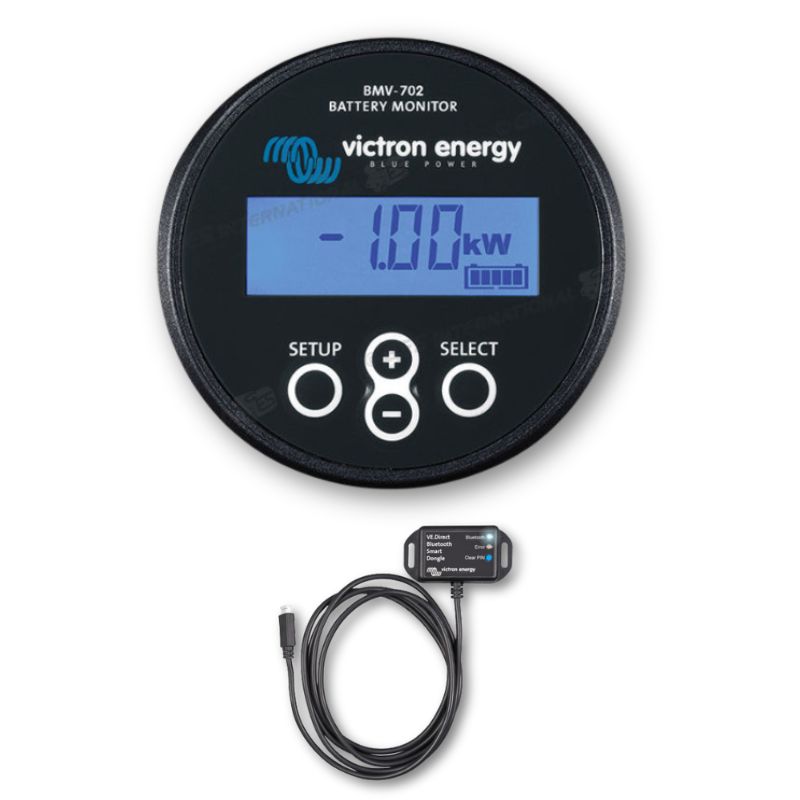Victron Energy BVM-702 nero con dongle bluetooth